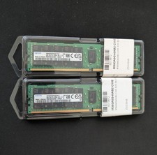 Lot of 2 x SAMSUNG 64GBx2 2RX4 PC4-3200AA Server Memory SuperMicro M393A8G40AB2