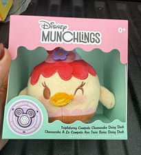 Disney Munchlings Daisy Duck Tripleberry Compote Cheesecake Mini Plush 2024