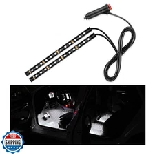 Yourkar Car LED Strip Light, 24 LED Interior Under Dash Atmosphere Lights wit