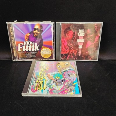 Lot of 3 Funk & Soul CDs - 100% funk, sunny skit, All Star funk