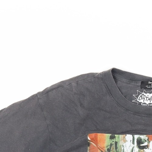 Camiseta Bershka Unisex Negra Batman S - Estilo Cómics - Imagen 8 de 12