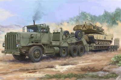 1/35 M911 C-HET Tractor w/Talbert 64T Heavy Equipment Semi-Trailer