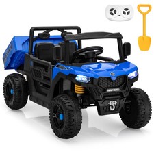 12V Kids Ride On Dump Truck Electric Construction Vehicle with Remote Control
