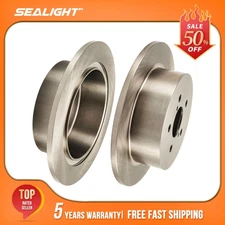 Pair Rear Brake Rotors For Subaru 2005-2009 Outback 2005-2009 Legacy 2.5L 31403