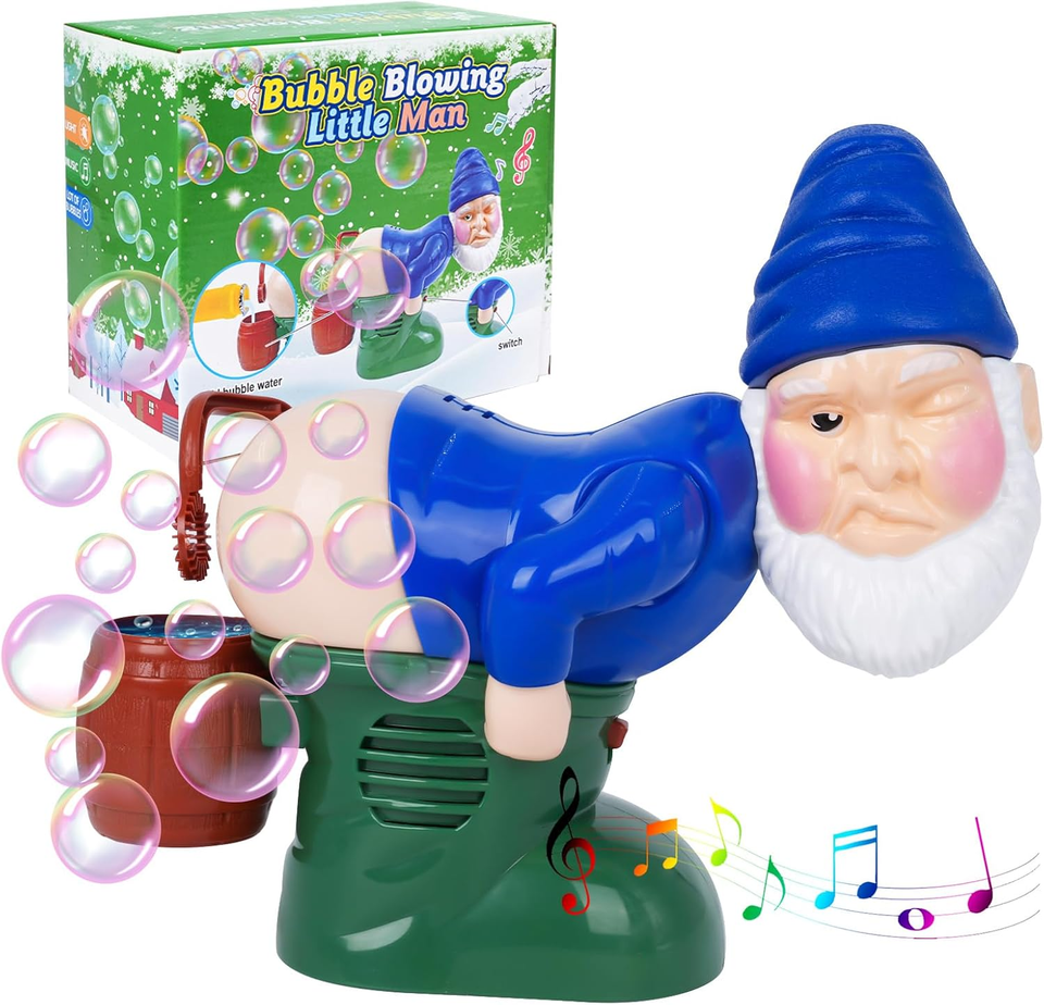 Santa Bubble Butt Blower, Santa Claus Farting Bubble Machine, Funny ...