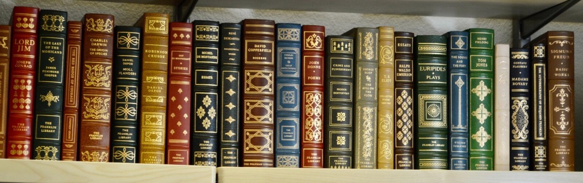 Franklin Library 100 Greatest Books of All Time LEATHERBOUND FULL