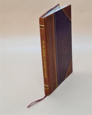 En Isla?Ndsk Svartkonstbok Fra?N 1500 Talet / Utg. Med O?Versa?T [Leather Bound]