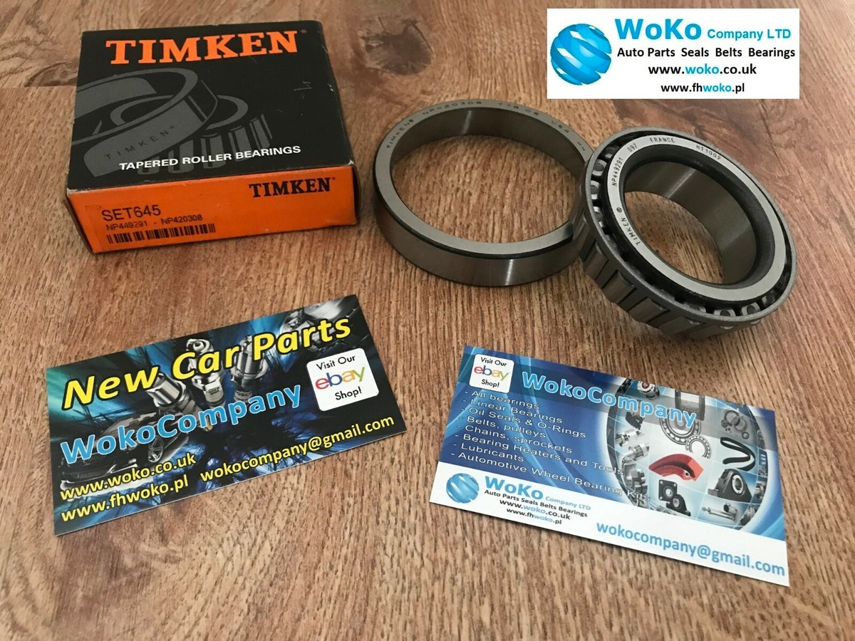 ハム NP449291/NP420308 TIMKEN Land Rover OE # RTC3429 & STC4382 LAND