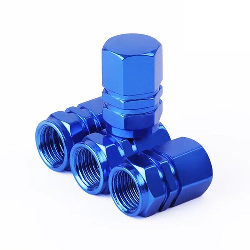 Tyre Valve Dust Caps for Car Alloy Wheels Bikes Motorcycles Set of 4 UK - Picture 11 of 34