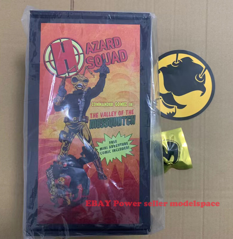 Mezco Toys One :12 Black Gomez Ant Hazard Squad Commander Mezco Toys One :12 Black Gomez Ant Hazard Squad Commander