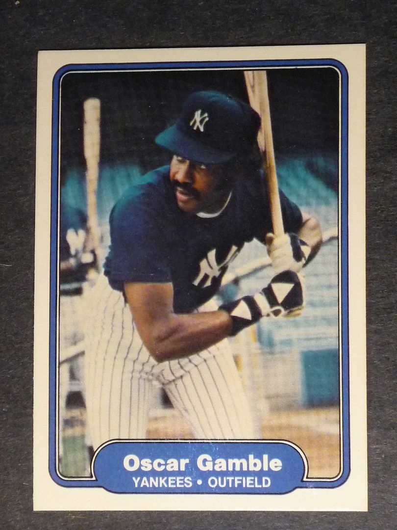 1982 Fleer Oscar Gamble #36 Yankees NM/MT OR BETTER 001 | eBay