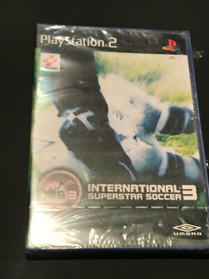 International Superstar Soccer 3 PS2 Play Station 2 PAL ESPAÑOL New Sealed