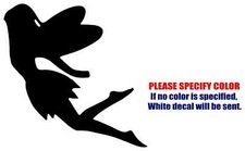 Fairy Silhouette Girl Vinyl Decal Sticker Car Truck Window Bumper Various Sizes