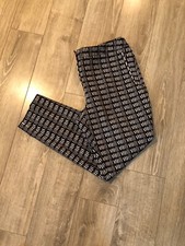 Adrianna Papell Black Printed Kate Fit Pants Size 14