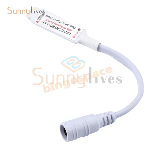 Dual color temperatures LED IR Remote Dimmer DC 5-24V LED Controller 15 Keys - Picture 4 of 11