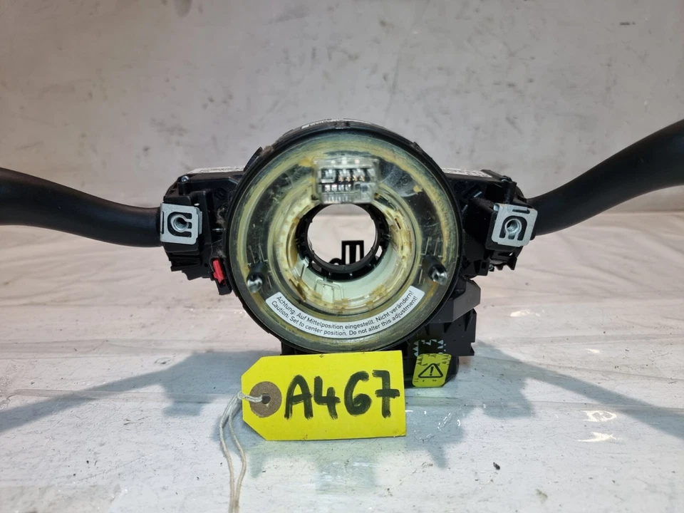 Audi TT Wiper Indicator Stalk/Squib Ring Module & Angle Sensor 2007 MK2 8J OEM - Image 4 of 4