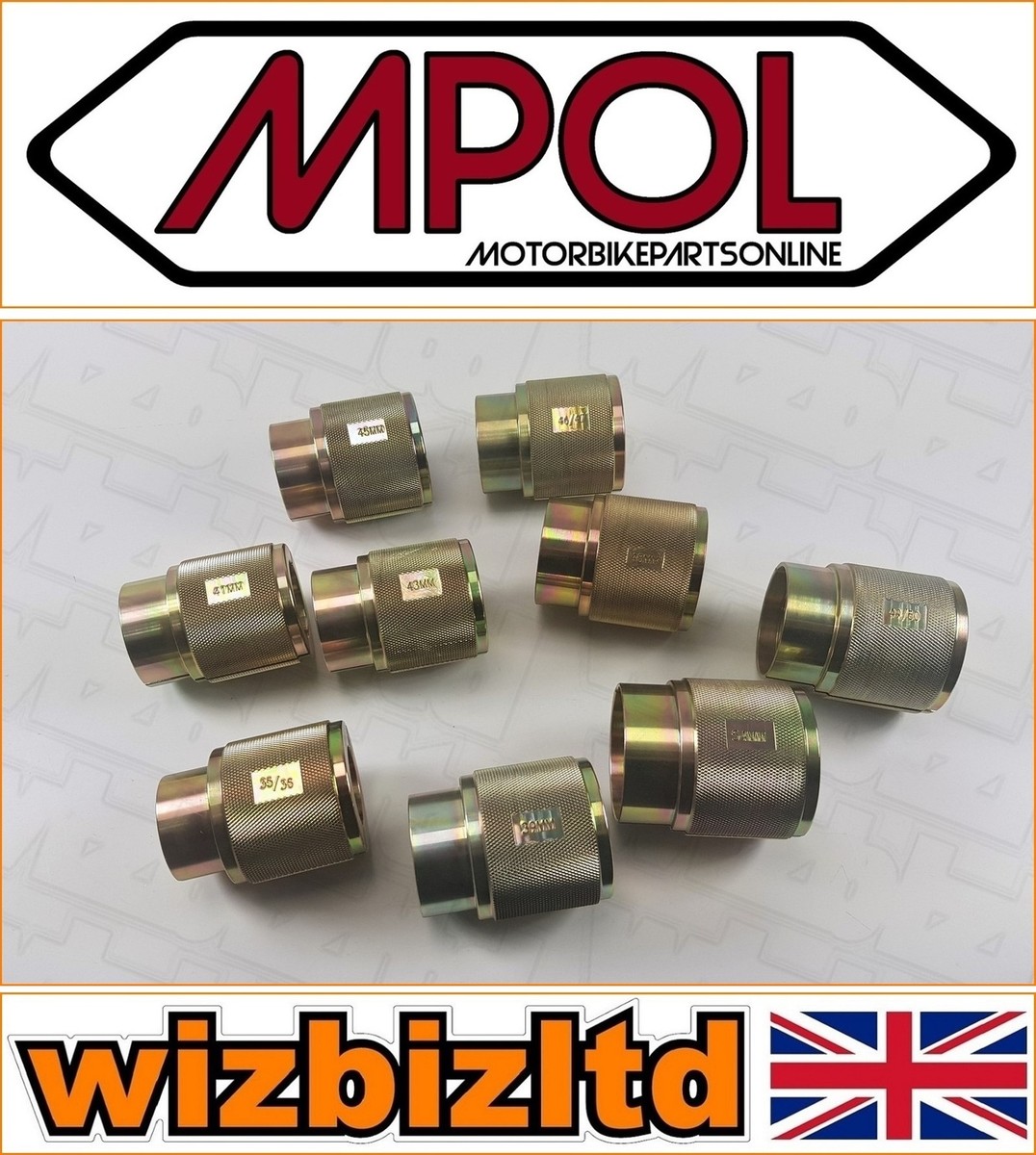 Taruri 1207 Kawasaki ZRX 1200 C 2001-2004 [9pc Fork Seal Driver