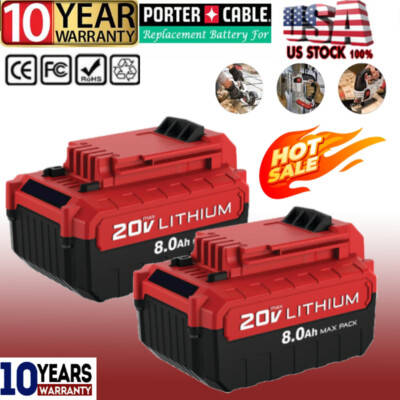 1-3PACK For Porter Cable PCC685L PCC680L 20V MAX Lithium-Ion Battery PCC681L
