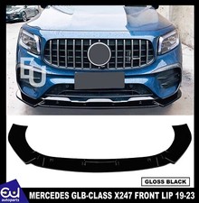 FÜR BENZ GLB-KLASSE X247 19-23 GLB35 AMG LINE FRONT SPLITTER VOLANT LIPPE SPOILER