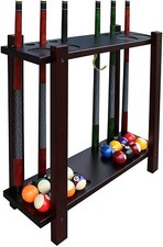 Billiard Room Pool Cue Rack Stand Ball Organizer Pool Drink Table Rack Hanger