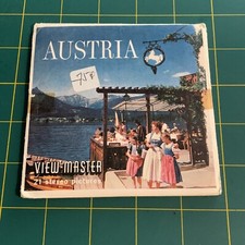 Sawyer's Vintage B198 Austria view-master Reels Packet Reel Set Reels Ye1