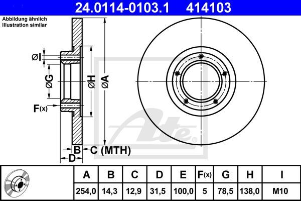 Disques de frein Ford Transit 1.6 pour sécuriser les trajets scolaires quotidiens