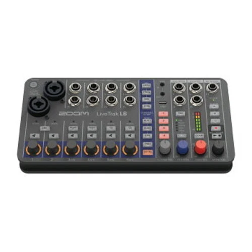 Zoom LiveTrak L6 10-Channel Digital Mixer Ultra-compact Recorder Multitrack New - Image 2 of 4