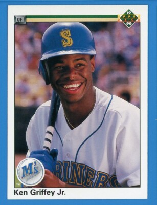 1990 Upper Deck #156 Ken Griffey Jr. Error Card (Simultaneously Spelled Wrong)