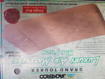 jackaroo self inflating mattress