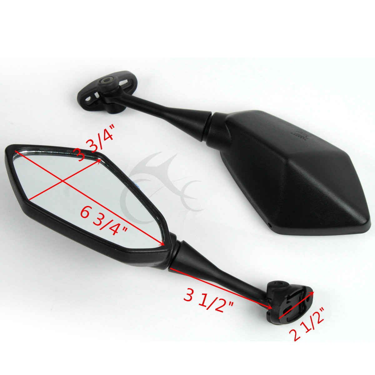 Espelho Retrovisor Para Honda Cbr900 Para Hyosung Gt125r | Parcelamento