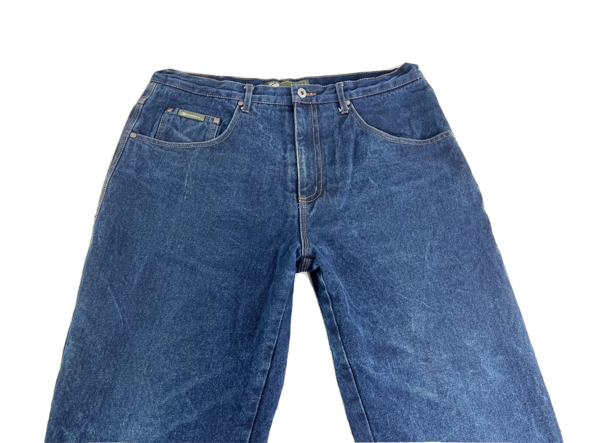 BC CLOTHING CO FLEECE LINED JEANS SZ 36x30 (35x30 Measured)