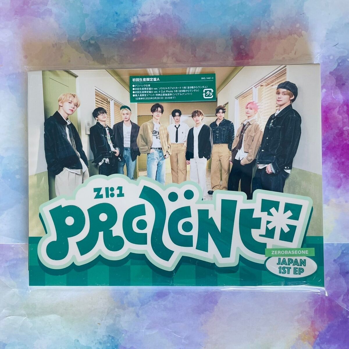 ZEROBASEONE PREZENT JAPAN 1st EP Sealed CD Photo card ZEROBASEONE PREZENT JAPAN 1st EP Sealed CD Photo card