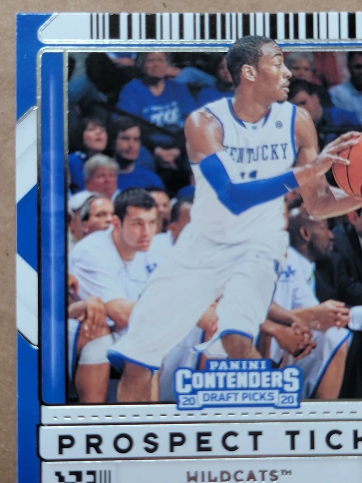 Баскетбольная карточка Джона Уолла 2020–21 Panini Contenders Prospect Ticket No34 - Изображение 2 из 4