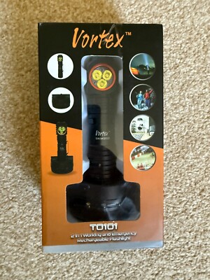 Vortex TO101-RGBW 1200 LM wiederaufladbare Mag-Base Notfall Taschenlampe