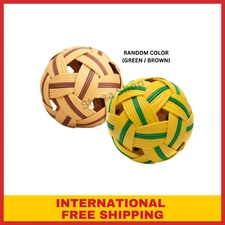 SEPAK TAKRAW Rattan Volleyball Sport Ball Kick Asian Competition Thailand Game