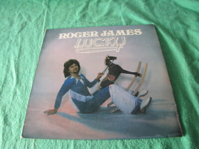 1980 Roger James & His Band - Lucky Lp - SIGNED