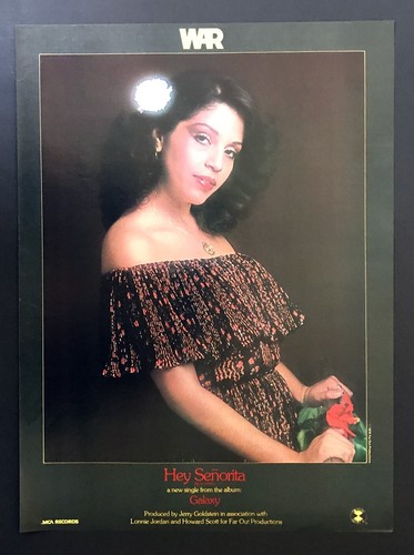 War Hey Senorita, Galaxy 1978 Short Print Poster Type Ad, Promo Advert