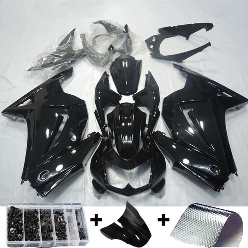 Fit for Kawasaki 250R 2008-2012 Kit Red Black Injection Tank Cover