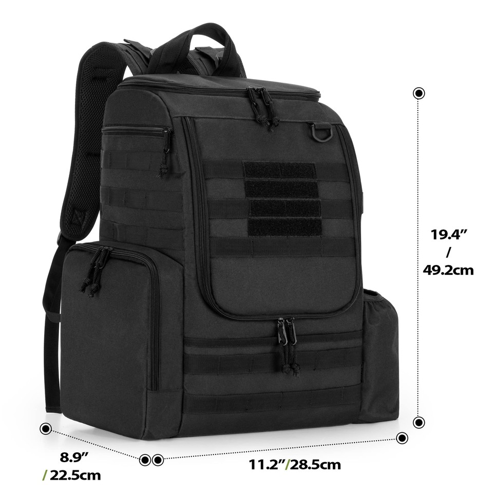 Disc Golf Bag with 2426 Discs Capacity, Disc Golf Backpack with