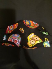 Skulls halloween face Mask Adult Size Washable Reusable Handmade