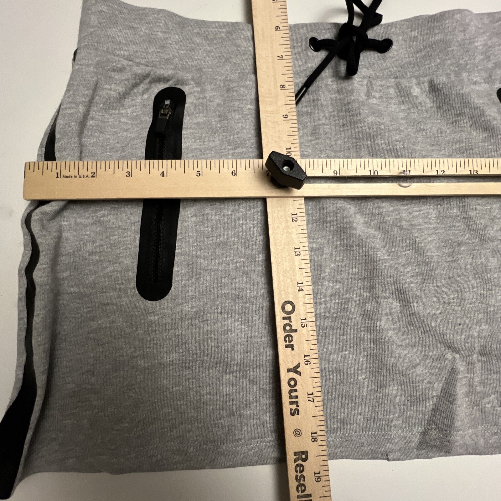 Fabletics "Amara" Heathered Grey Zipper Pockets S… - image 4