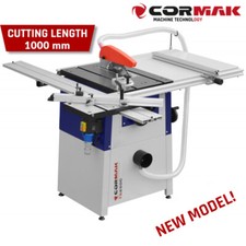 CORMAK Tischkreissäge TS250C Tischfräsmaschine 4000 RPM Sägeblatt Holzsäge 400V