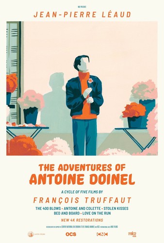 The Adventures of Antoine Doinel R2022 U.S. One Sheet Poster
