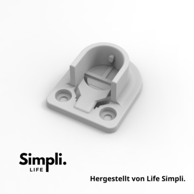 Kompatibles Ersatzteil 130527 Halter f. IKEA PAX KOMPLEMENT made by Life-Simpli