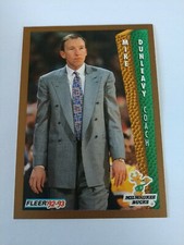 Mike Dunleavy Milwaukee Bucks 1992 Fleer Basketball Card 125