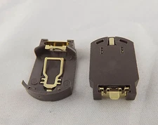 100pcs Plastic CR2032 CR2025 Cell Button Lithium SMD Lead Battery Socket Holder