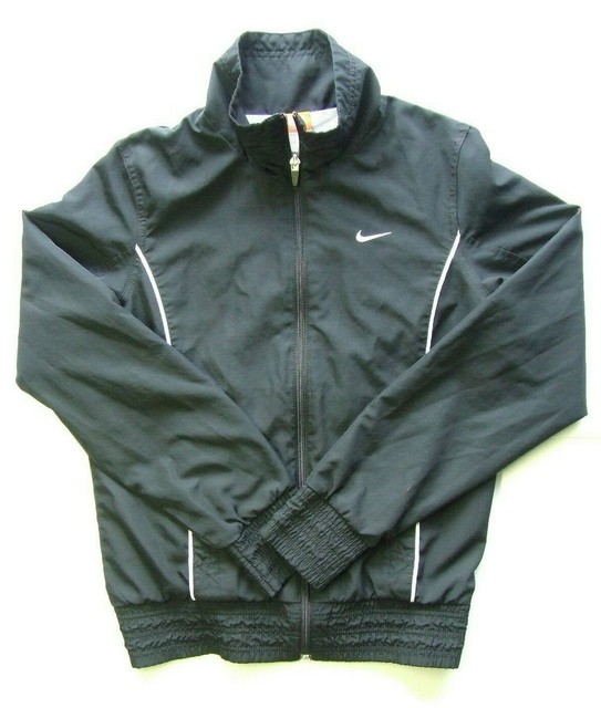 NIKE Athletic Dept Warmup Casual Jacket Women's Size 5 Black Tall