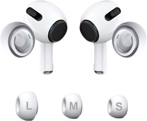 Soft Silicone  Ear Tips Ear Plug Earbuds Airpods Pro 1st / 2nd Generation  Cover - Picture 1 of 12