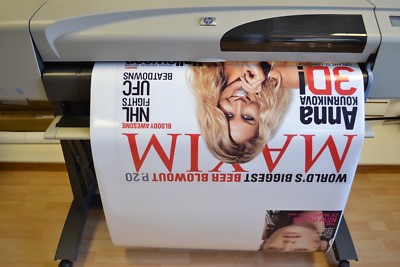 DesignJet 500 Plus A0 WIDE Format COLOUR ENGINEERING CAD PRINTER CANVAS  POSTER | eBay