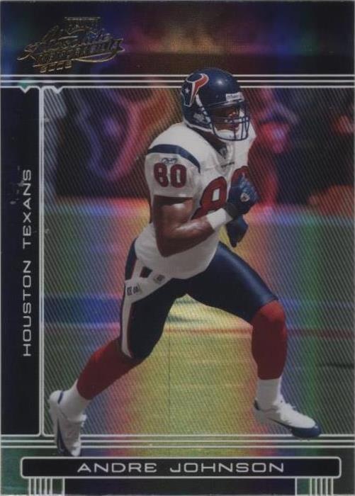 2006 Playoff Absolute Memorabilia Andre Johnson #63 - 1 of 2